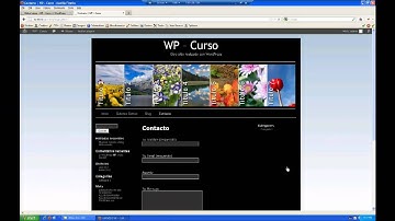 Wordpress Curso 06 - Crear Formulario de Contacto - Parte II de II