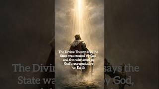 What is the Divine Theory of Origin of State? – How authority was in ancient and medieval societies?