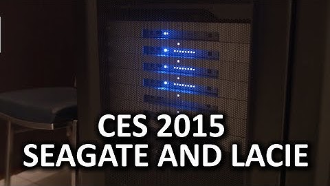 Seagate Suite CES 2015 - Thin Drives, Cloud Compatibility, Rugged Drives, and Stylish Drives