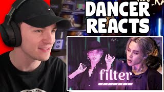 Dancer Reacts To JIMIN 'Filter' Live (ON:E concert)