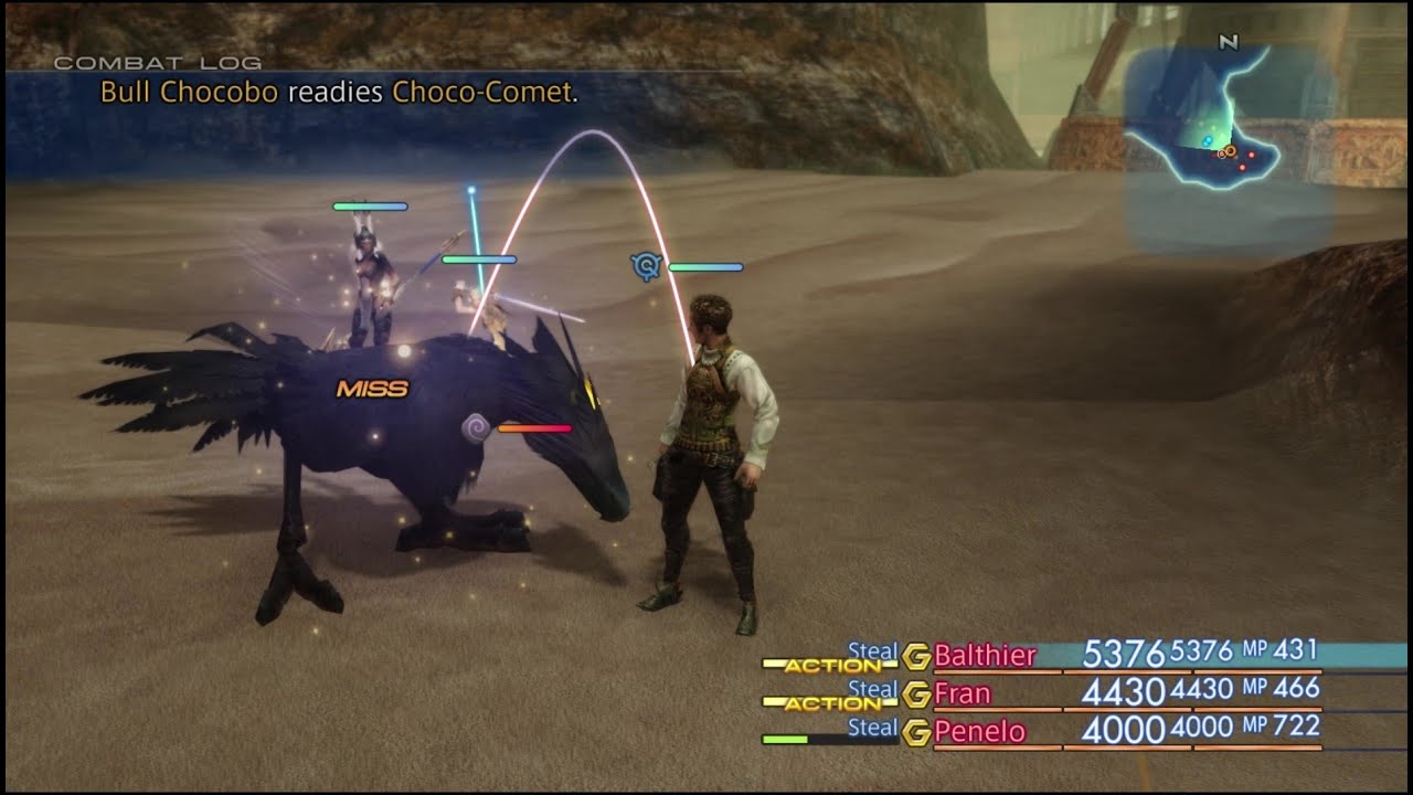 Final Fantasy XII: The Zodiac Age - Trophy Rare Game: Bull Chocobo