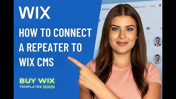 Connect a Repeater to Wix CMS (Wix Original Editor)