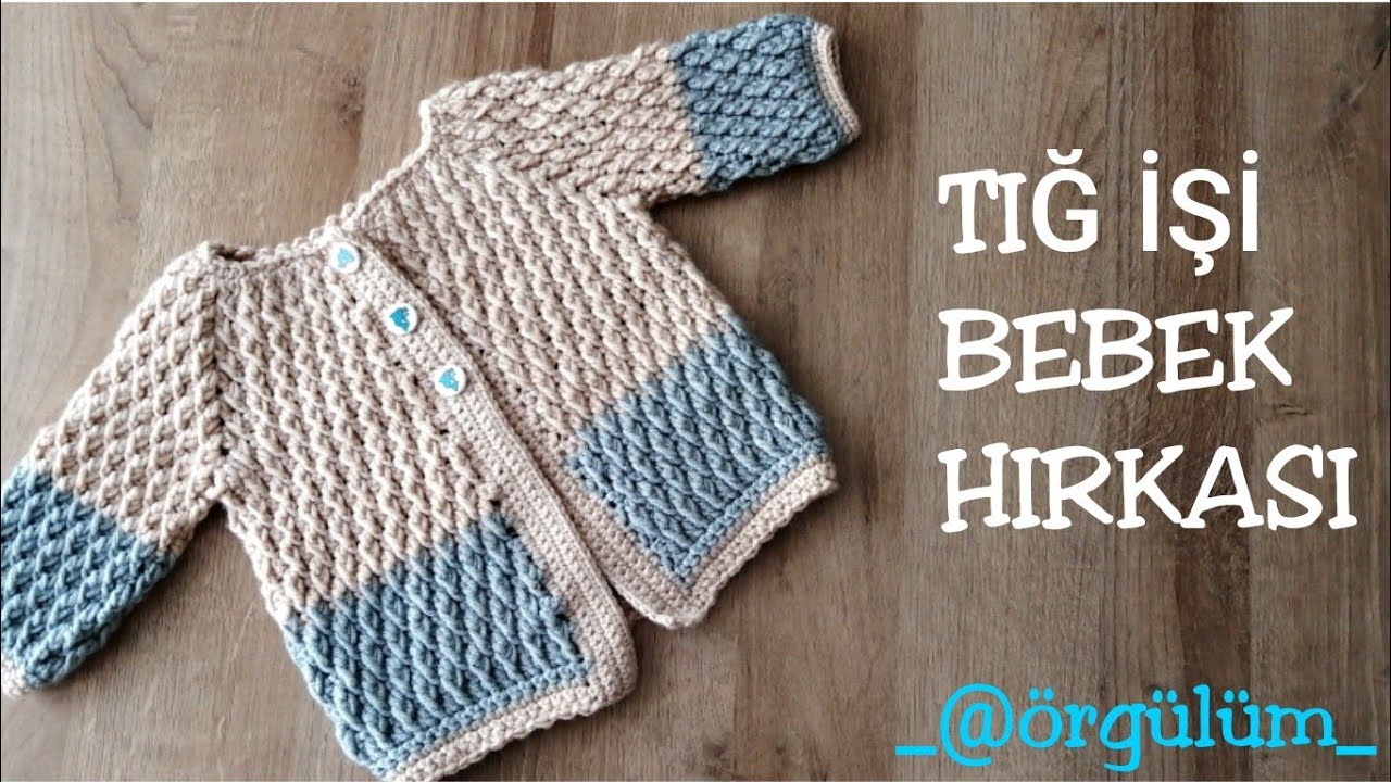 Bebek Hırka Modeli/Örgü Bebek Kazağı/2019 YouTube