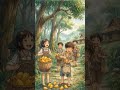 “Storm Ke Baad Mango Loot 🥭⛈️ | Ghibli ASMR Village Story”#shortfeed #shorts #trending #viral