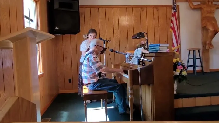 JESUS HOLD MY HAND  Ronnie Sanders singing with hi...
