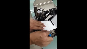 DL-820 Thermal Label Printer Video Guidance 3: Installing a new media