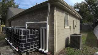 IBC Rainwater Harvesting System Update #1