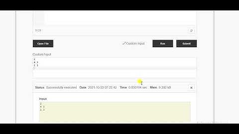 codechef min max LCM solution in python