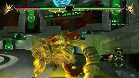 Shao Kahn 150% Rage Exploit Combo MK vs DC