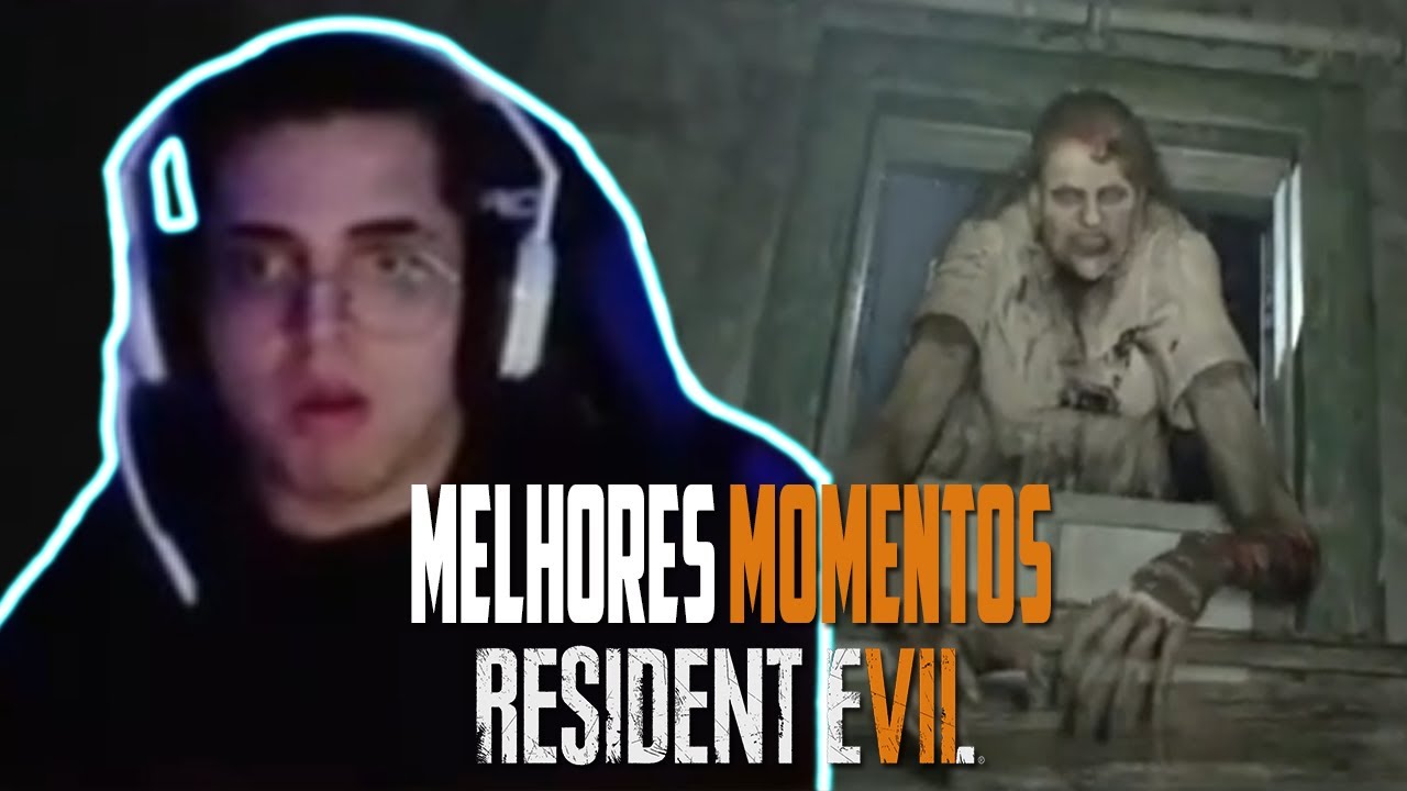 MELHORES MOMENTOS DA LIVE DE RESIDENT EVIL 7 !!! - YouTube