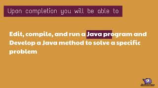 Learn Java in less than a minute