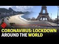 Coronavirus: Lock down visuals from around the world