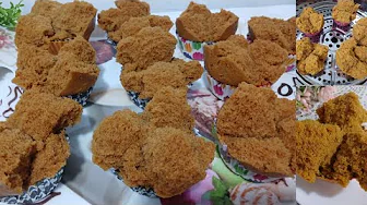 BIKIN NYA MUDAH HANYA DI ADUK2 HASIL NYA ENAK EMPUK LEMBUT MEKAR SEMPURNA!! BOLU KUKUS GULA MERAH BIKIN NYA MUDAH HANYA DI ADUK2 HASIL NYA ENAK EMPUK LEMBUT MEKAR SEMPURNA!! BOLU KUKUS GULA MERAH