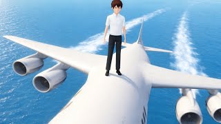 Extreme Airplane Wing Walk – 3D GameplayUnreal Flight Simulator Moment Caught on Camera 2026 screenshot 2