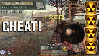 He is CHEATING! 4 NUKES IN A ROW (Modern Warfare 2)
