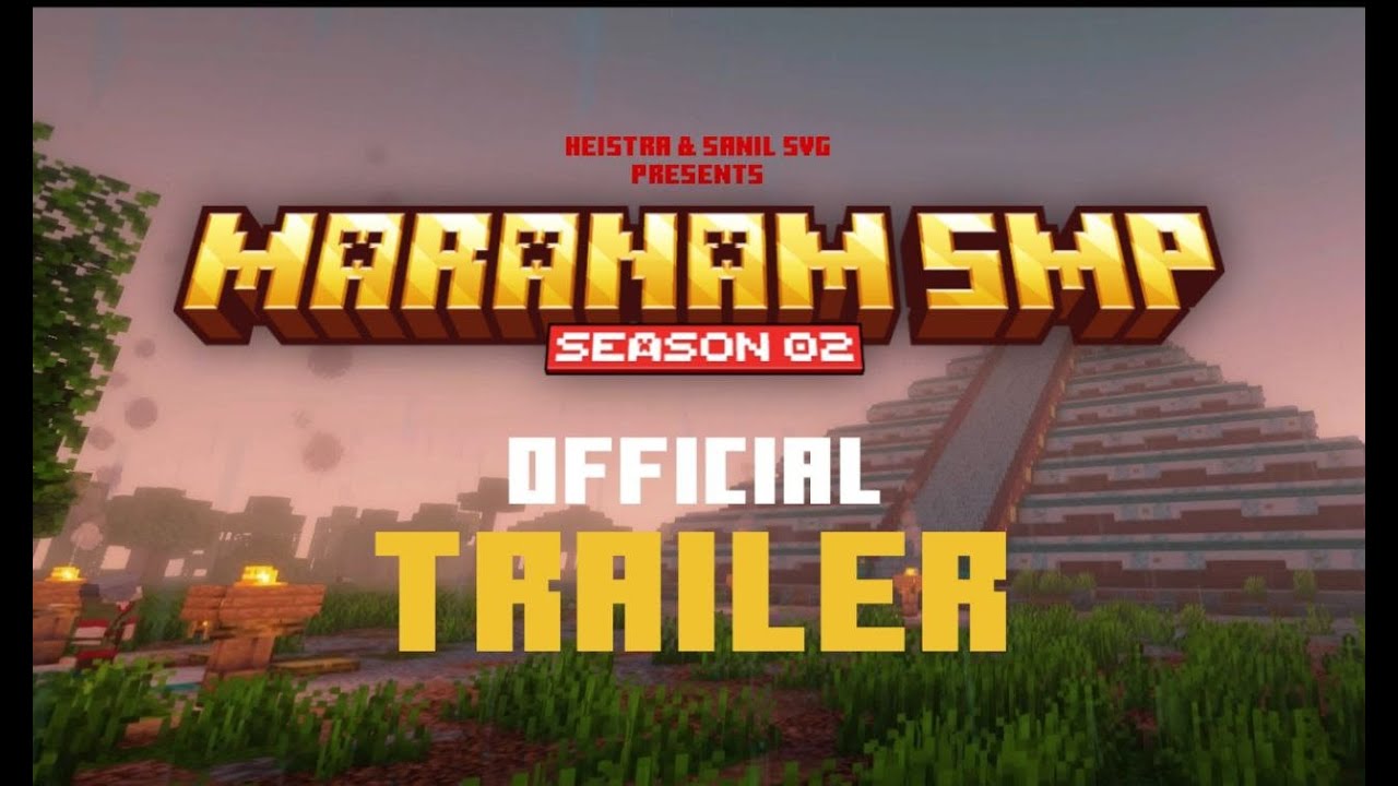 Maranam SMP Season 02 Official Trailer | Minecraft | Survival Multiplayer | ‪@Sanil_SVG‬