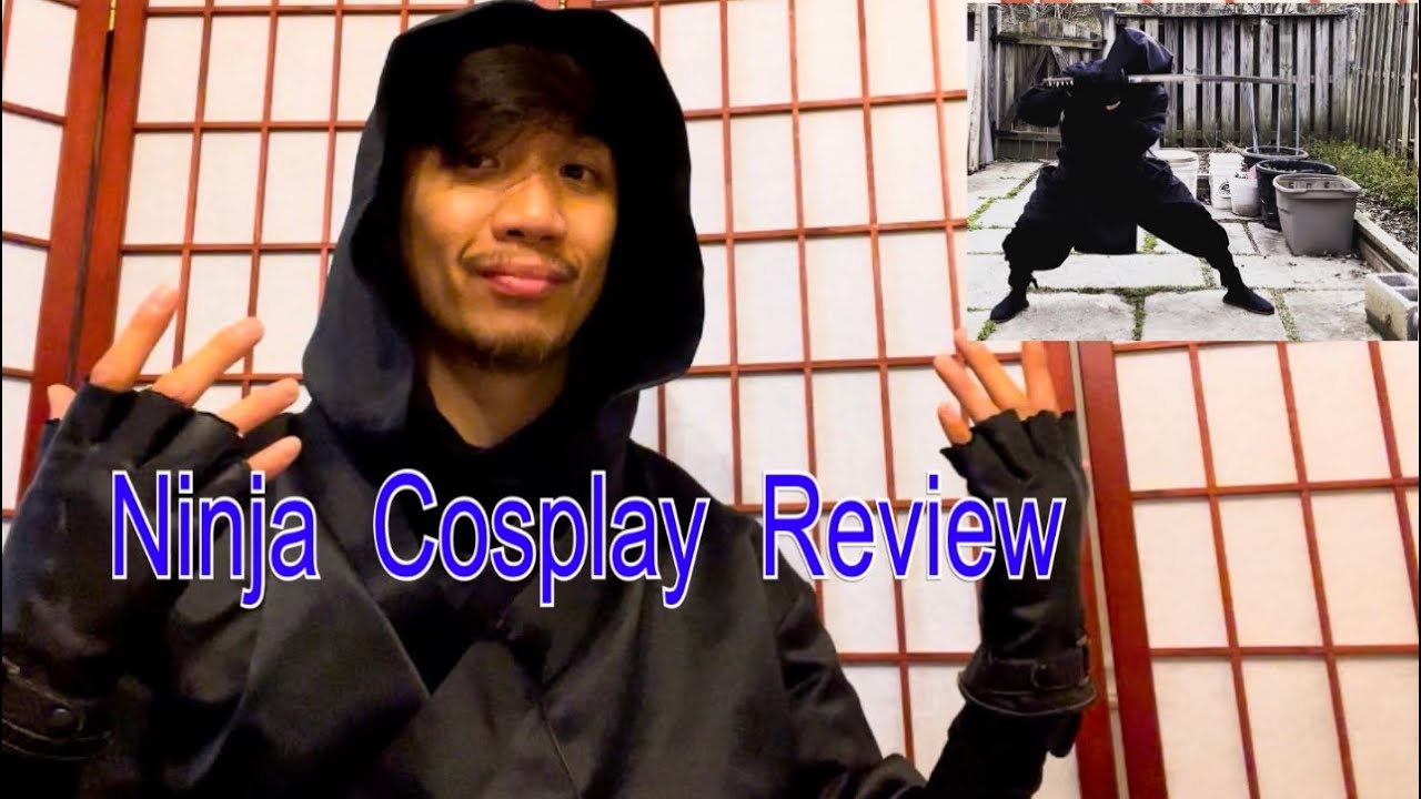 Amazon Ninja Costume Review - YouTube