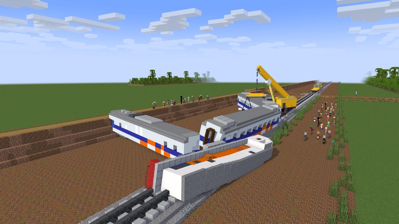 PLH Sancaka Train Crash 2018 Minecraft Animation - YouTube