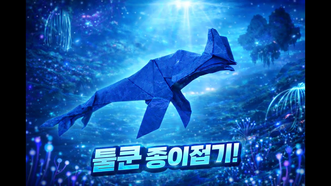 아바타 툴쿤(Tulkun) 종이 접는 방법 / Avatar : The Way of Water Tulkun Origami