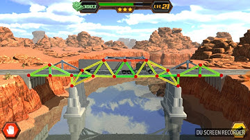 Bridge Construction Simulator Level 21 Medium