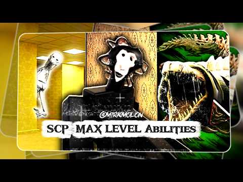 All SCP Abilities MAX LEVEL Showcase | Be an Anomaly or Guard Roblox