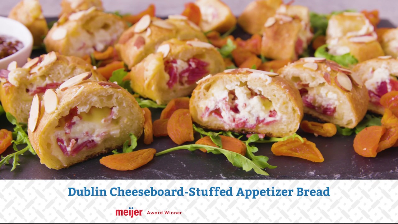 Dublin CheeseboardStuffed Appetizer Bread I Pillsbury Recipe YouTube