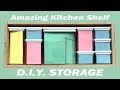 Kitchen Shelf - How To Make DIY Storage Kitchen Shelf - How To Make DIY Storage
