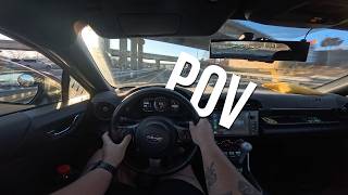 SLAMMED SUBARU BRZ | POV DRIVE