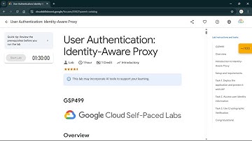 User Authentication: Identity-Aware Proxy | #qwiklabs | #GSP499 #CLI