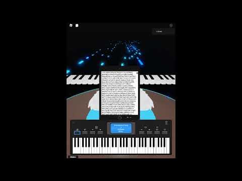 Roblox Virtual Piano: Blue Bird (Medium) (Practicing tempo) - YouTube
