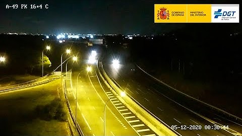 Detenidos dos conductores en sentido contrario en la autovía de Sevilla a Portugal
