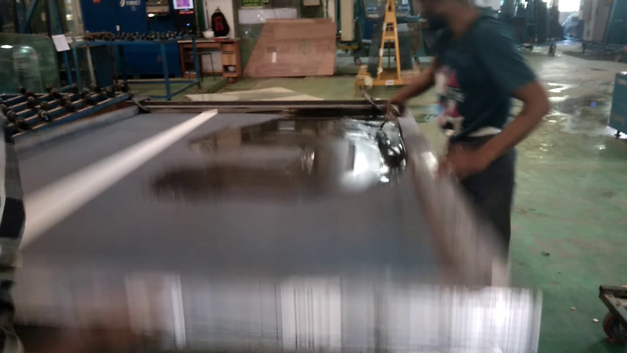 Auto glass manual ceramic screen printing