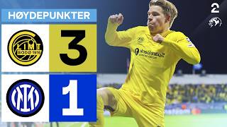 😱😱😱 Bodø/Glimt 3 - 1 Internazionale - Høydepunkter