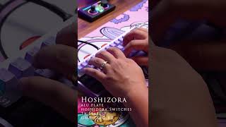Hoshizora 60% Sound Test #shorts #keyboardasmr #typing #typingasmr #keyboardsoundtest