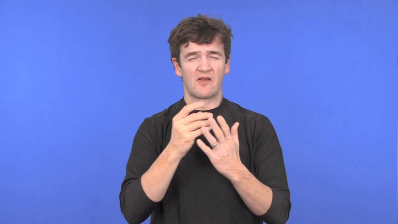 ASL Sentence of DOWN (context G)