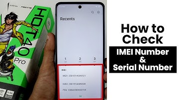 How to Check Imei Number and Serial Number In Infinix Hot 40 Pro