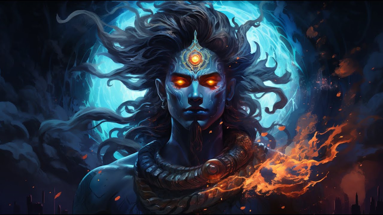 AI Draws LORD SHIVA - The God of Destruction - YouTube