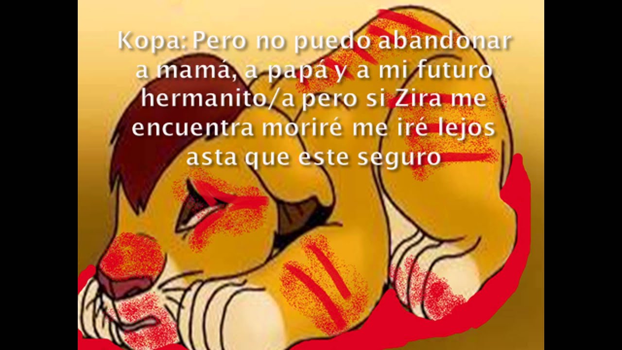 El rey león 4: La historia de Kopa parte 4
