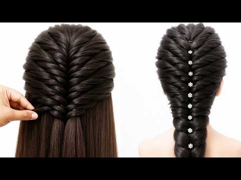 Most Trending & Different Hairstyle Tutorial | Hairstyle for Girls | Hairstyle for Wedding Party