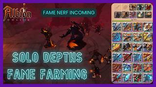 Solo Depths Fame Farming (Nerf incoming) | Albion Online
