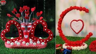 DIY - Paper Heart Showpiece || DIY Room Decor || DIY - Gift Ideas