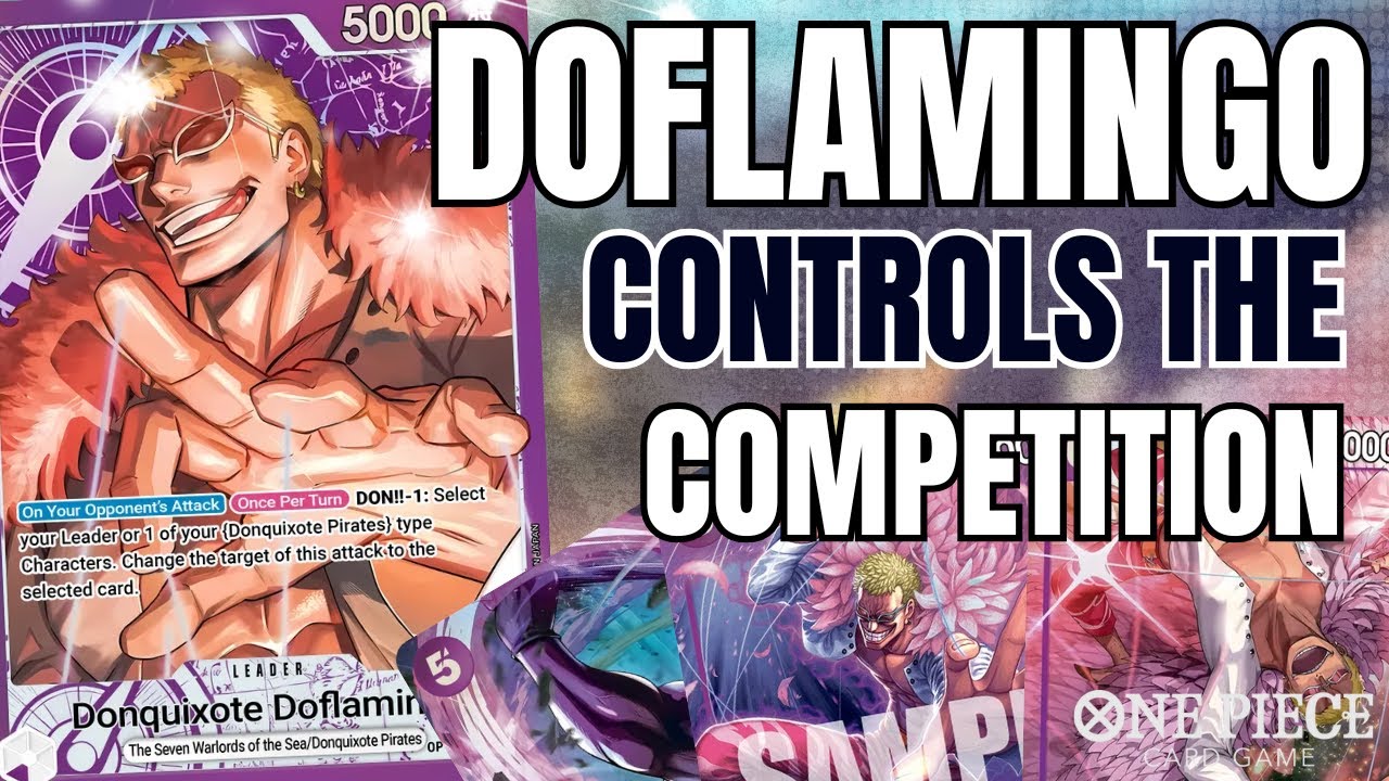 Мастерство Дофламинго в OP14! Руководство по колоде + геймплей | One Piece TCG