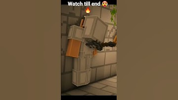 MINECRAFT ANIMATION SHORT VIDEO🔥MINECRAFT BUT HEROBRINE GUARD THE PORTAL #viralshorts #minecraft