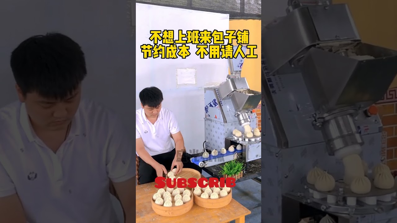 fully automatic steamed bun machine.