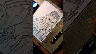 Lionel Messi Drawing 🔥 With FIFA World Cup Trophy 🏆#shorts #messi #fifa2026 #drawing #football