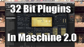 How to Open 32 bit VST Plugins in Maschine 2.0 using JBridger