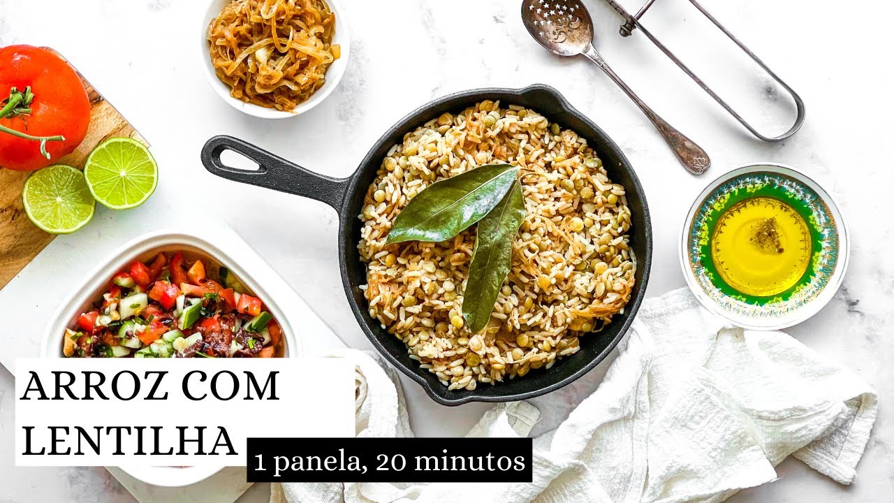 MJADRA - delicioso, em uma panela só em 20 minutos!