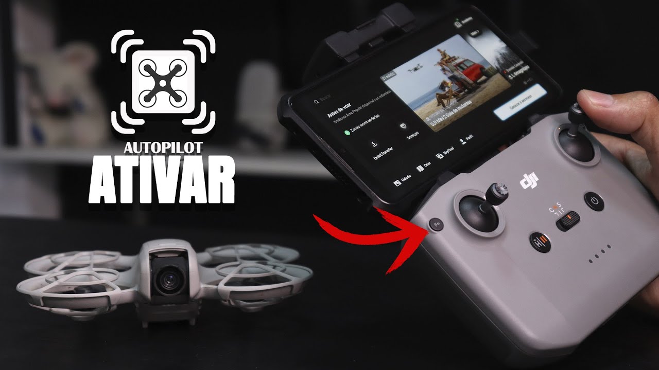 Como ativar o piloto automático do DJI Neo: 🤔 o que é, 🛠️ como usar e 🚀 para que serve?