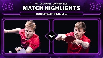 Benedikt Duda vs Anders Lind | MS R32 | #WTTYokohama 2025
