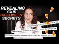 REVEALING YOUR HALLOWEEN SECRETS | AYYDUBS